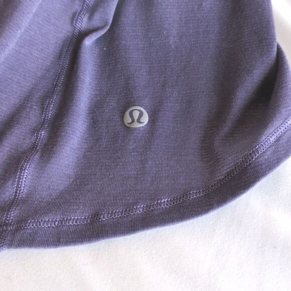 Lululemon Size 6 Women Twist & Reach Mock Neck Tank In Heather Viola NWOT - Picture 7 of 10